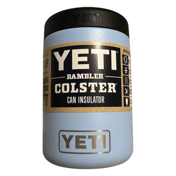 Yeti Rambler Colster 12 oz. Can Insulator for Standard Size Cans, Sky Blue NEW - Picture 1 of 3